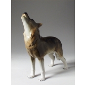 "Волк стоящий" скульптура